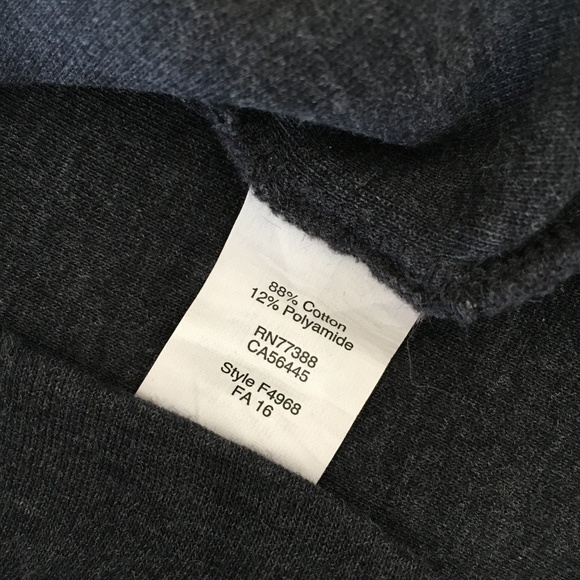 Madewell Women’s Knit Bell-Sleeve Shift Dress Deep Coal XXS - Picture 6 of 9